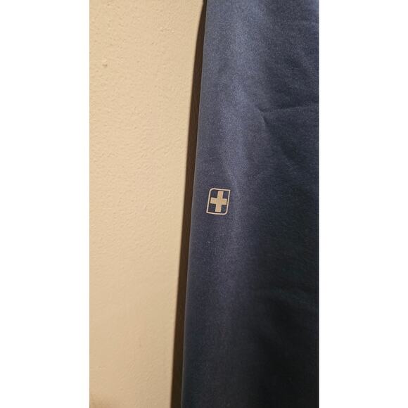 Swiss Tech Mens Softshell Jacket Wind Waterproof Blue Indigo Size 2XL, - Picture 7 of 7